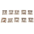 10x Under Engine Cover Screw Undertray Metal Clip For Audi A4 A6 8D0805121