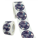 500Pcs Noctilucent Thank You Stickers Night Lighting Package Seal LabelSEAU