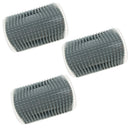 3 Pcs Cat Groomer Shedding Massage Comb Pet Hair Removal Brush with Catnip