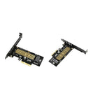 2 Pieces GEN3 M.2 to PCI Express Expansion Card Full Speed Adapter Converter