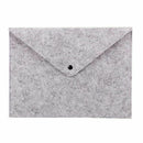 1PC Simple Solid A4 Big Capacity Document Bag Business Briefcase File Folde J4Y6