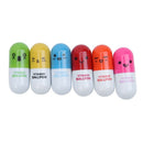 24pcs Vitamin pill Ballpoint Pen, Novelty Retractable Gift Ball pen with Sm X7J1