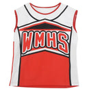 Tank top Petticoat Pom Pom-pom cheerleader cheer leaders L (38-40) 2 piece  U8K5