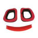 Replacement Headband Cushion Pad & Ear Pads for Logitech G430 G930 Headphone