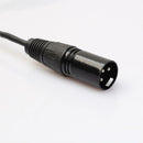 2Pack XLR Y-Splitter Cable, 3Pin Female Plug To 2 Male Microphone Cable 1ft