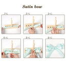 Solid Wood Bow Maker Lightweight Fun DIY Handmade Durable Effortless For Ribbon
