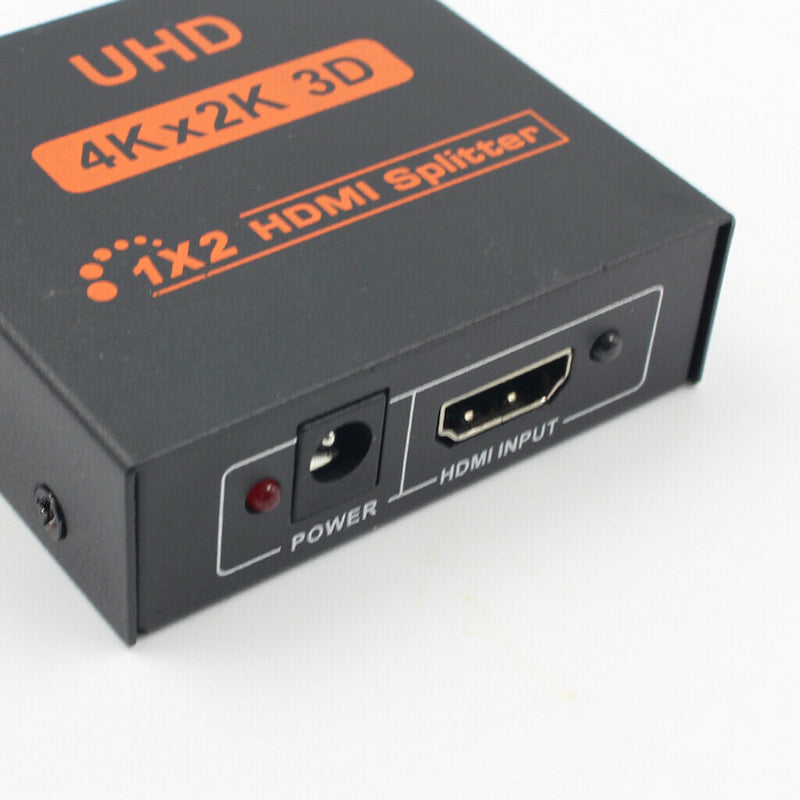 HDMI Switch 4k, 2-to-1 HDMI Switcher, HDMI splitter, Supports 4K, Full HD1080p,