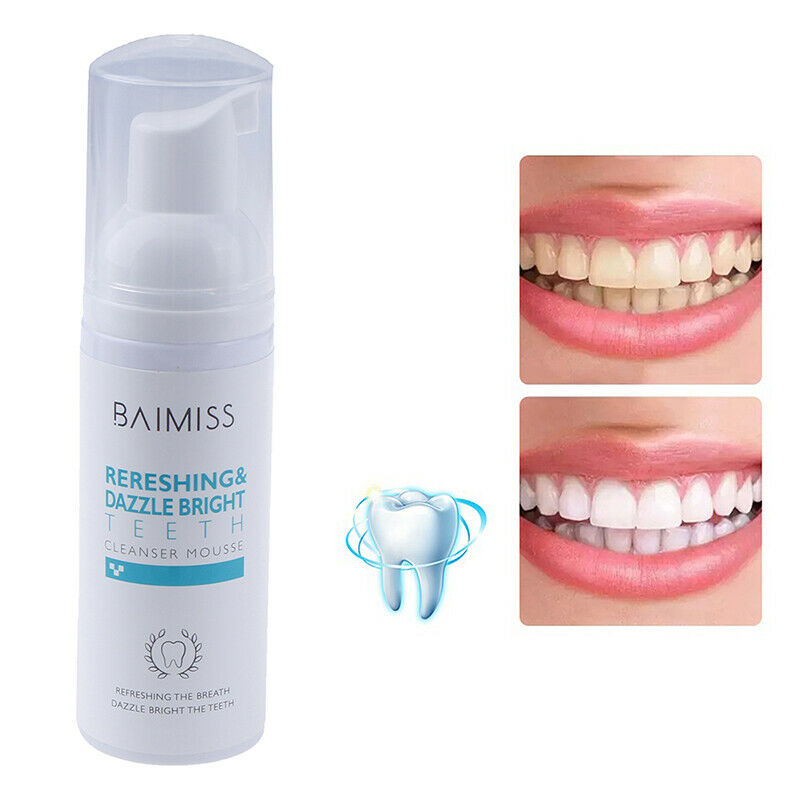 Fresh Shining Tooth-Cleaning Mousse Toothpaste Teeth Whitening Hygiene RemovFT