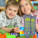 2X(Music Simulation Mobile Phone Baby Tv Remote Control Early Educational T