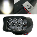 8 LED Universal 12V 12W ATV Scooter Spot Work Head Fog Light Bar Lamp