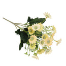 Artificial Chrysanthemum Daisy Flower Bouquet Arrangement Home Decor Yellow