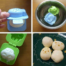 6 Pcs Boiled Egg Sushi Rice Mold Mould Bento Maker Sandwich Cutter Home Decor Nw