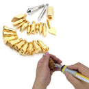 30W 22pcs Craft Wood Burning Pen Soldering Brass Pen Set Pyrography Tool Ki D4X8