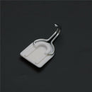 6PCS Bathroom Door Hooks Wall Hanger Hats Bag Key Adhesive Plastic Coat Hook LJ