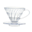 Coffee Filter Holder Stand With 40pcs Paper Cones Pour Over Dripper 1- 2 Cup
