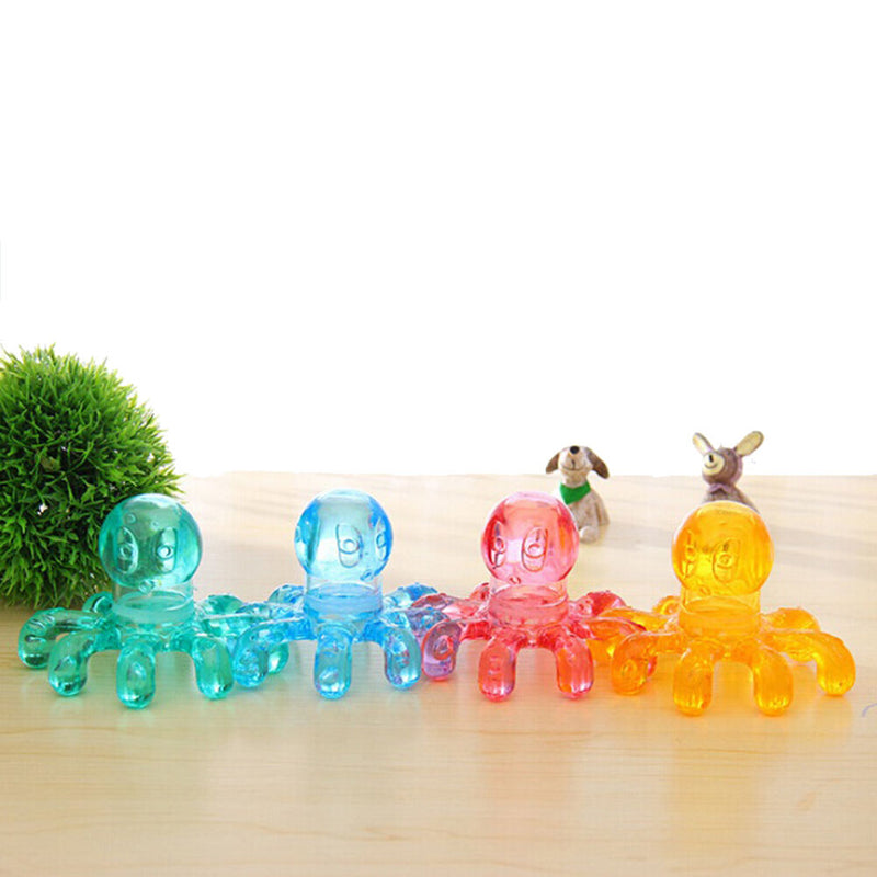 Hand Held Portable Octopus Massager Body Abdomen Back Muscle Pain Relieving  JR
