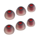 6Pcs Silicone Eartips Earbud For Moving Iron In-Ear Headphone Earphone 3 Pairs