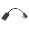 Black Car Stereo Music Plug Bluetooth AMI Audio Cable For Audi Q5 Q7 A4L