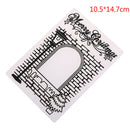 light Embossing folders Plastic Embossing Folder For Scrapbooking DIY card FT