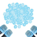 400x Disposable Fleece Microphone Cover Microphone Protective Cap