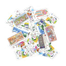 1x Chinese Stamp Collection Old Value Lots China World Stamps Crafts Random TR