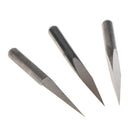 10Pcs 10 Degree 0.1mm Tip Tungsten Steel PCB Engraving Bits CNC Router Tool
