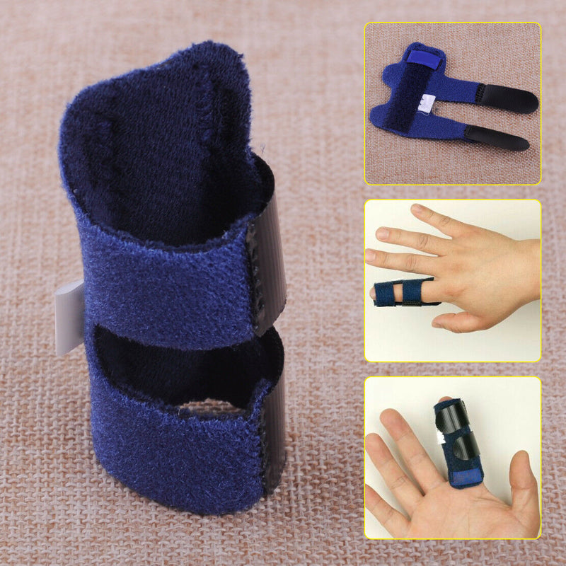 Finger Splint Support Protector Straightener Brace Corrector Bandage Pain Relief