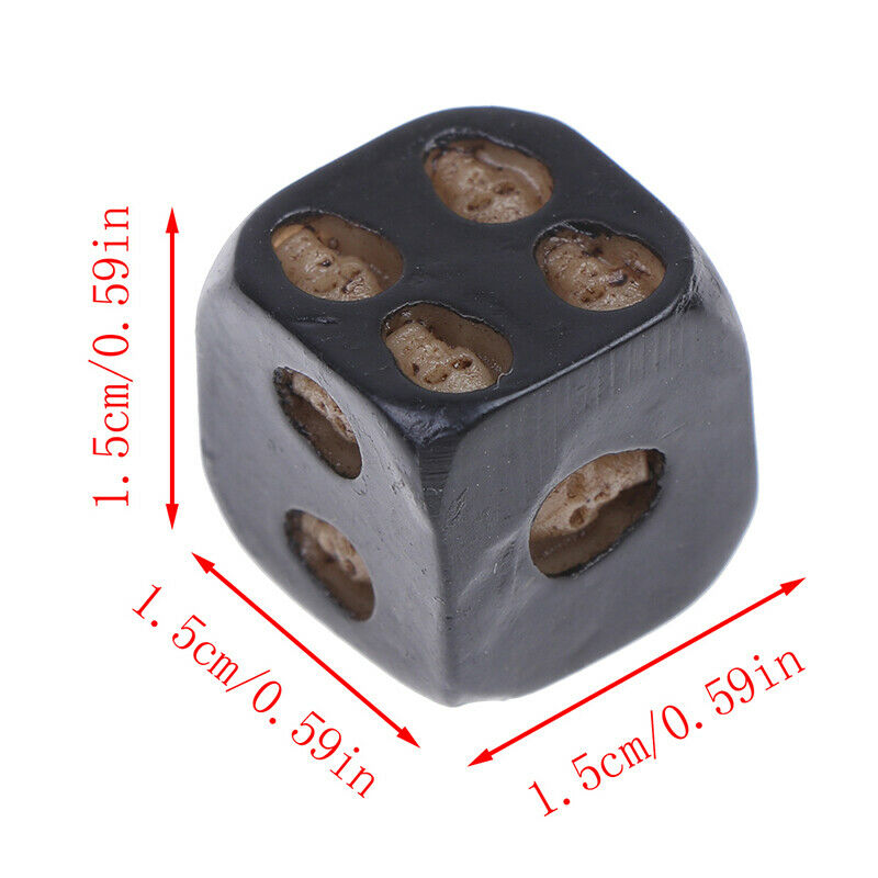 New Black Color 5 Pcs Set Creative Game Cube Dice, Role Playing Di gtJ Gw