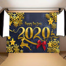 Happy New Year Photography Background Cloth Backdrop Photographic Props