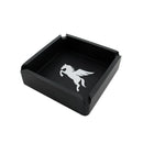 Large Square Ashtray Anti-Scalding Silicone Ashtray (Random Color)