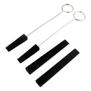Set Of 4 Piano Rubber Wedge Mutes 2Pcs W/ Handle For Pinao Maintaing Tools