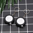 car tire measure portable keychain plastic retractable soft ruler sewing tool â„–[