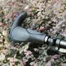 Cxwxc Comfy Mountain Bike Grips Rubber Bicycle Grips Integrated Cycling Han
