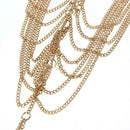 Full Match Chic Street Style Multi Layer Toe Link Chain Anklet