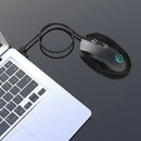 Wireless Mouse 2.4GHz Receiver 2400DPI Colorful Mute Office Mice for Laptop PC