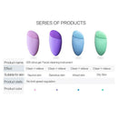 Facial Cleansing Brush Sonic Vibration Mini Face Cleaner Silicone Deep Pore H9E2