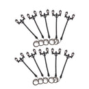 10pcs Mini Street LED Light for Micro Landscape Railway Train Decoratives