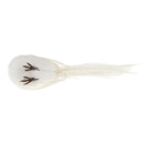Lifelike White Artificial Doves Birds Statue Store Setting Garden Decoration