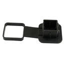 Black Rubber Trailer Hitch Cover Insert 2'' Receivers Class 3 4 5 For ATV