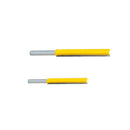 2Pcs 1/4" Shank Flush Trim Router Cutter Bits 2"and 2-1/2" Blade length