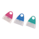 Mini Desktop Plastic Sweep Cleaning Brush Keyboard Brush Small Broom Dustpan Gw