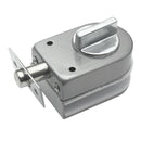 Glass Sliding Door Latch Lock Non-Apertured Stainless Steel Glass Door Lock J6F9