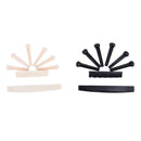 6 Bridge Pins + saddle + bridge saddle Bone for Acoustic Guitar black color HK1