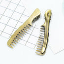 12x Hair Clips Alligator Barrette Clip With Teeth No Slippery Duckbill Clip