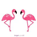 9pcs Flamingo Xmas Garland Bunting Banner Pennant Kids Room Party Decor