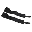 2Pcs Cotton Boxing Hand Wraps Bandages Muay Thai MMA Inner Gloves Black