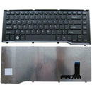 Replacement English Layout Keyboard Black Frame for Fujitsu LH522 LH532 Laptop