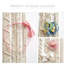 Multifunctional Gift Home Decor Wall Hanging Macrame Hair Bow Holder Ornament