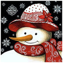 5D DIY Full Round Drill Diamond Painting Snowman Cross Stitch Art (LG334)