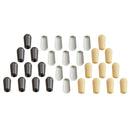 Black Plastic 3 Way Toggle Switches Knobs Tip Buttons for ST SQ Electric Guitar